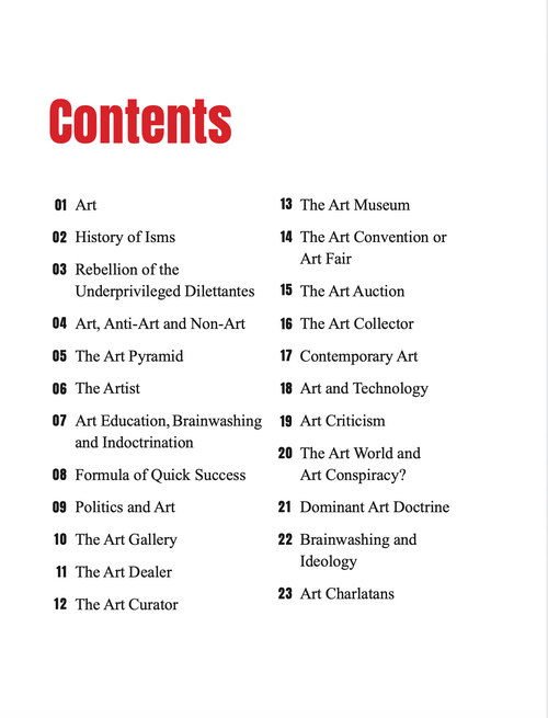 The Art Collector's Manifesto